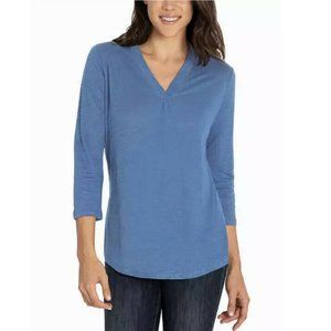Orvis Women's 3/4 Sleeve V Neck Pull Over